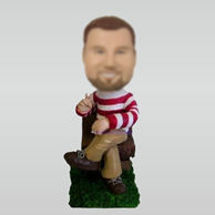 Personalized custom Tourism bobble heads