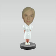 Personalized custom woman bobbleheads