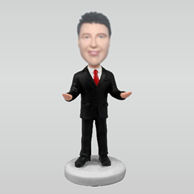 Personalized custom work man/Groomsmen bobble heads