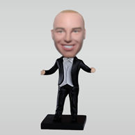 Personalized custom work man/Groomsmen bobblehead