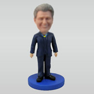 Personalized custom work man/Groomsmen bobblehead doll