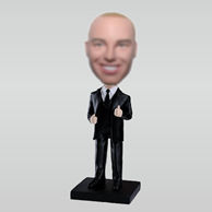 Personalized custom work man/Groomsmen bobbleheads