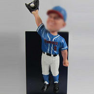 Personalized Baseball Athlete bobble heads