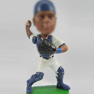 Personalized Baseball player bobble