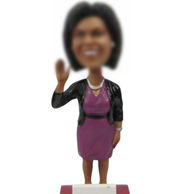 Personalized Casual female bobbleheads