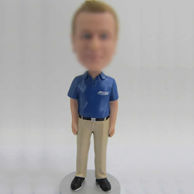 Personalized Casual Male bobbleheads