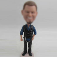 Personalized custom Casual Male bobblehead dolls