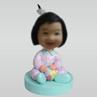 Personalized custom Little Baby bobbleheads