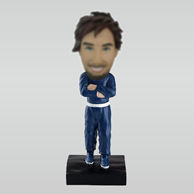 Personalized custom man bobbleheads