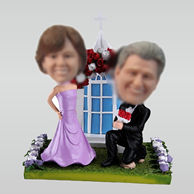 Personalized Customized wedding bobble heads