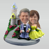 Personalized Personalized customized wedding bobbleheads