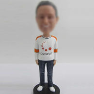 PersonalizedCasual Male bobble heads