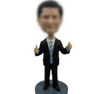 Personalizedcustom Man In Suit Bobbleheads 12 Inch