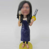 Renovated bobble head doll