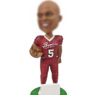 Rugby players bobble head