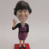 Woman bobbleheads doll