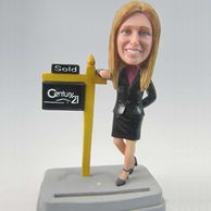 Women business bobbleheads