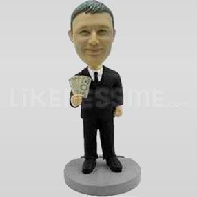 personalised bobble head doll-11295