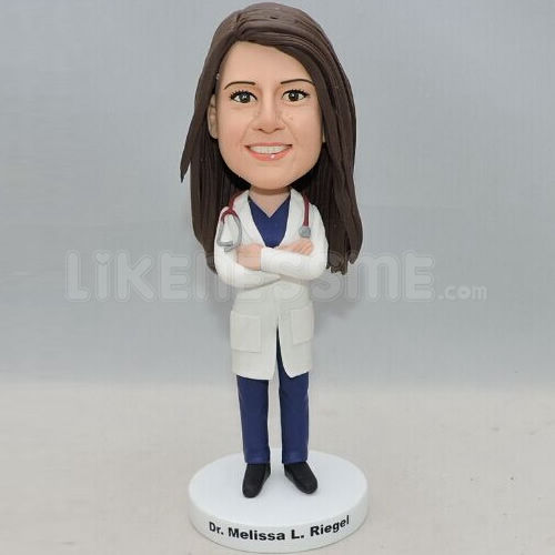 Doctor Doctor Bobblehead Poly Souvenir Funny Profession Model