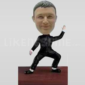 Custom Bobblehead Martial Arts 1-10817