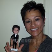 My sister loved her bobblehead gift!!